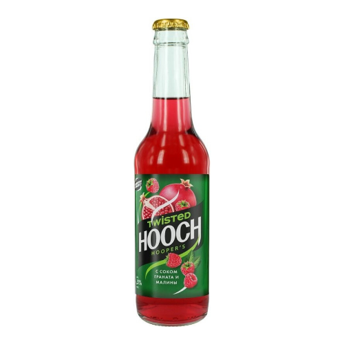 Коктейли "Hooper's Hooch" Twisted Pomegranate and Raspberry, 0.33 л