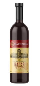 Крепленое (ликерное) вино ординарное десертное красное "Кагор" 0,75 л Россия