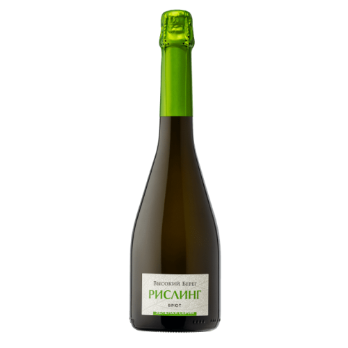 Игристое вино "Высокий Берег" Рислинг Брют, Зеленая Серия