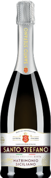 Сидр САНТО СТЕФАНО КОЛЛЕКЦИЯ СИЦИЛИЙСКАЯ СВАДЬБА фрукт особ газ бел п/сл 0,75л/12 СТЕКЛО 6% Россия