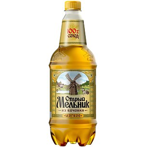 Пиво 0,9л Старый Мельник из Бочонка Мягкое 4,3% ПЭТ