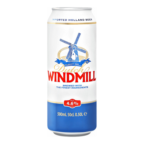 Пиво "Dutch Windmill", in can, 0.5 л