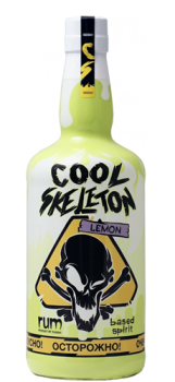 Напиток спиртной ромовый «COOL SKELETON LEMON (КУЛ СКЕЛЕТОН ЛИМОН)» 0,7л Россия