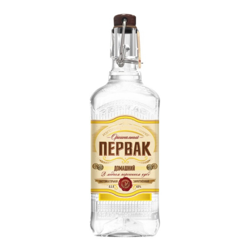 Ликер Русский Север, "Первакъ" Домашний, настойка горькая замутнённая, 0.5 л