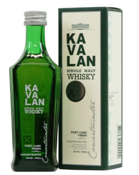Виски тайваньский односолодовый "Кавалан Концертмастер Порт Финиш" п/у 0,5 л Китай