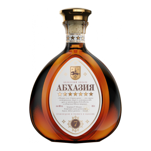 Коньяк Абхазия 7 лет, 0.5 л