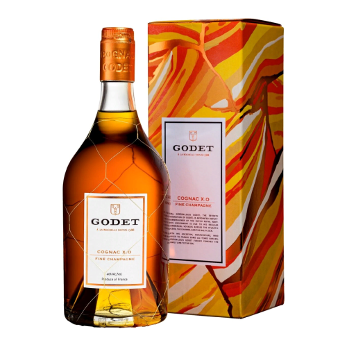 Коньяк "Godet" XO, Fine Champagne AOC, gift box, 0.7 л