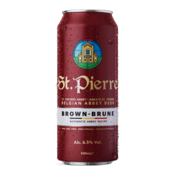 Пиво "St. Pierre" Brune, in can, 0.5 л