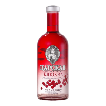 Водка "Царская" Оригинальная Клюква, 0.5 л