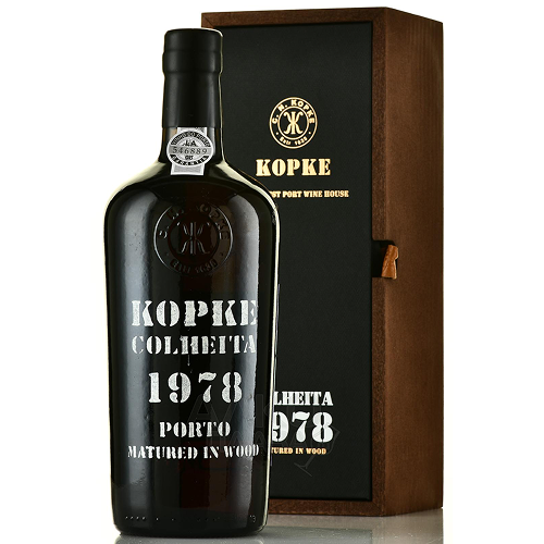 Портвейн Kopke, Colheita 1978 Porto, gift box