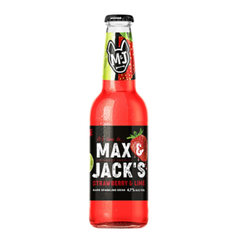 Напиток на основе пива Max & Jack’s Strawberry Lime 0,4 Л.