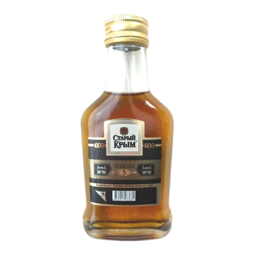 Коньяк "Старый Крым" 5-летний, 100 мл