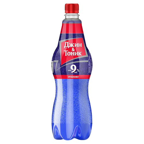Пивной напиток "Со вкусом Джин-Тоник" 0,9 л ПЭТ 7% 