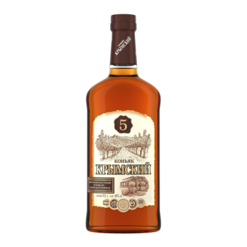 Коньяк "Крымский" 5-летний, 0.5 л