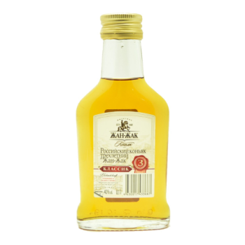Коньяк "Жан-Жак" Классик, 3 звезды, 100 мл
