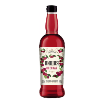 Винный напиток "Красна Ягода" Вишня Крепкая, 0.5 л