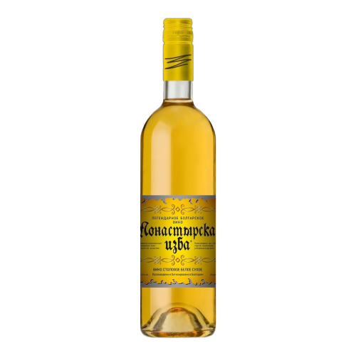 Вино "Монастырская Изба" Белое сухое