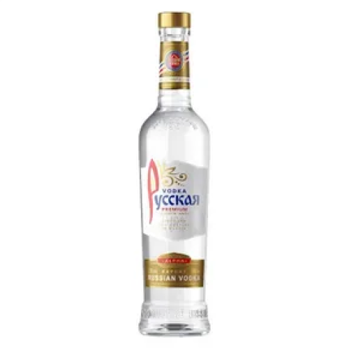 Водка "Русская" на Спирте Альфа, 0.5 л