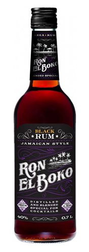 Ром невыдержанный "РОН ЭЛЬ БОКО БЛЭК РОМ" 0,7 л Германия