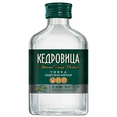 Водка "Кедровица" Кедровая Мягкая, 250 мл