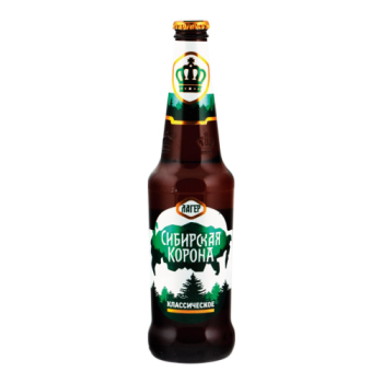Пиво "Сибирская корона" Классическое, 0.45 л