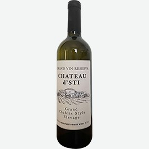 Гранд Шабли Стиль Элеваж Шато де Сти Вино полусладкое белое 0,75л/6 Россия