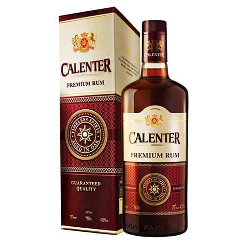 Ром выдержанный «КАЛЕНТЕР» ПРЕМИУМ 0,5 л Индия