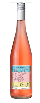 Вино розовое полусухое "Рита М" 0,75 л Португалия