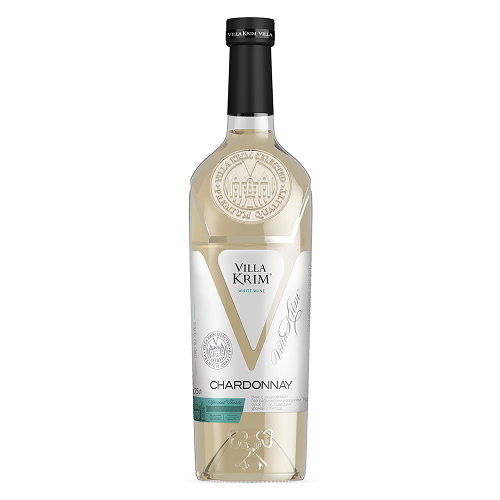 Вино "Villa Krim" Chardonnay 0.75 л.