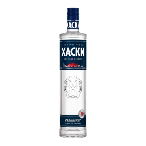 Водка "Хаски" Клюква, 0.5 л