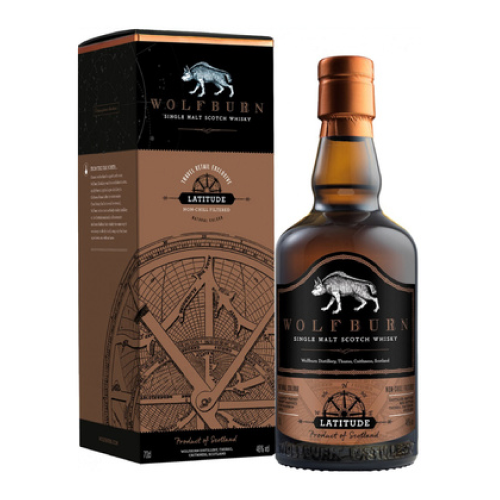 Виски Wolfburn, "Latitude", gift box, 0.7 л