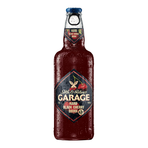 Пиво "S&R's Garage" Hard Black Cherry, 400 мл