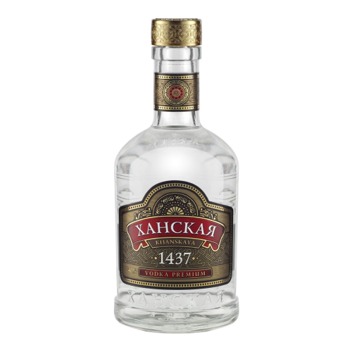 Водка Ханская 40% 0,5л