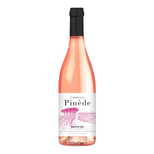 Вино Chemin de la Pinede, Rose, Pays d'Oc IGP