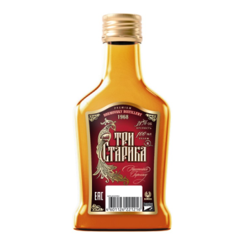 Ликер "Три старика", настойка горькая 38%, 100 мл 