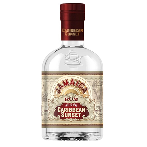Ром невыдержанный "ЯМАЙКА РОМ КАРИББЕАН САНСЕТ СИЛЬВЕР" 0,5 л Россия