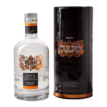 Граппа "Culto" Grappa di Muller Thurgau, gift box, 0.7 л