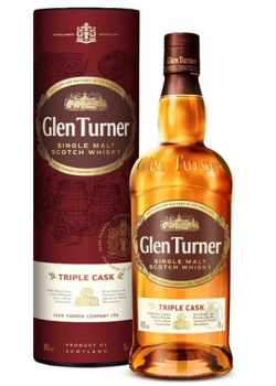 Виски шотландский односолодовый «Сингл Молт "Глен Тёрнер" Трипл Каск» п/у 0,7 л Соединенное Королевство
