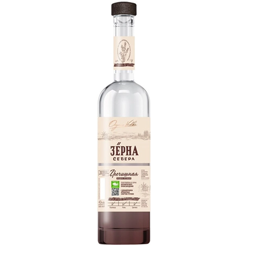 ЗЁРНА СЕВЕРА. ГРЕЧИШНАЯ Водка особая 0,5л/6 Россия
