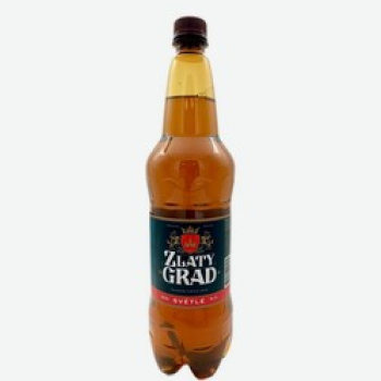 Пиво "Zlaty Hrad" Svetle 1,15 л ПЭТ  4.3%  Россия