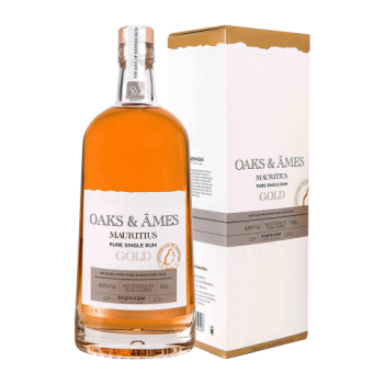 Ром "Oaks & Ames" Pure Single Gold, gift box, 0.7 л