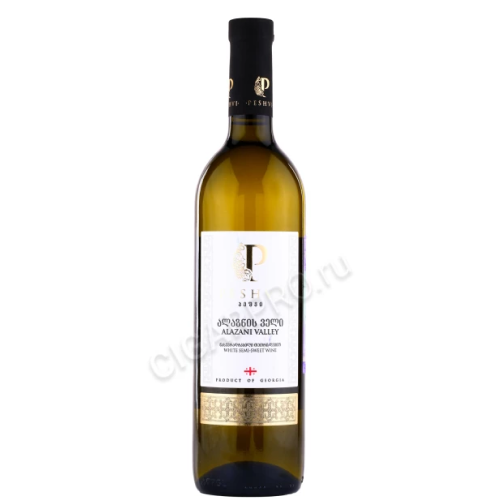 Вино "Peshvi" Alazani Valley White, 2019