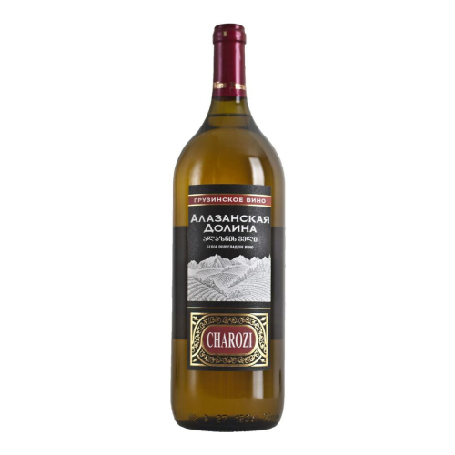 Вино Marniskari, "Charozi" Alazani Valley White Semi-Sweet, 1.5 л