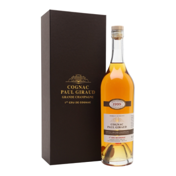 Коньяк Paul Giraud, Millesime, Grande Champagne 1-er Cru de Cognac AOC, 1999, gift box, 0.7 л