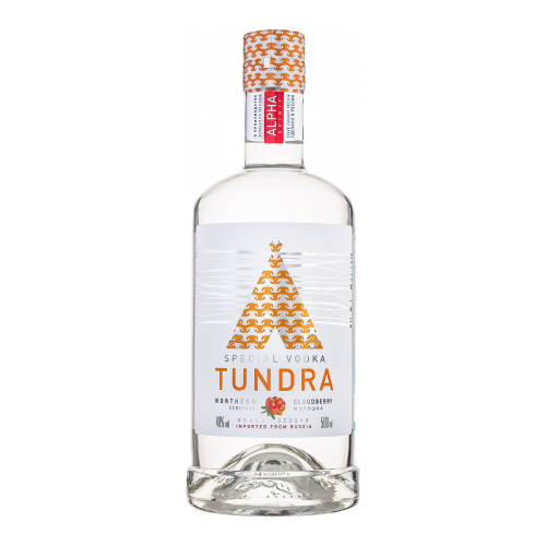 Водка "Тундра" Северная морошка, 0.5 л