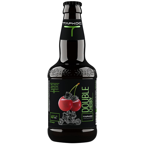 Пиво Таркос, "Двойная Вишня", 0.45 л