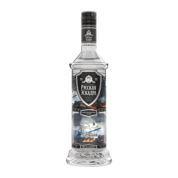 Водка "Русская Эскадра" Танк, 0.7 л