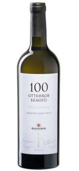 ШАРДОНЕ. 100 ОТТЕНКОВ БЕЛОГО РОССИЙСКОЕ ВИНО С ЗНМП сух бел 0,75л/6 Россия