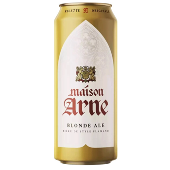 Пиво "Maison Arne" Blonde Ale, in can, 430 мл