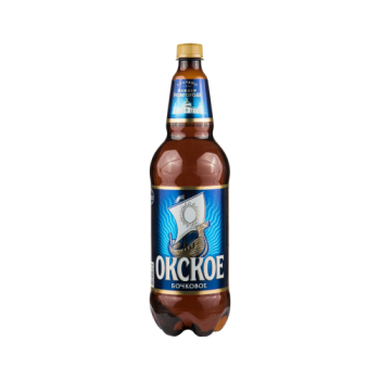 Пиво Окское Бочковое светлое 4.7%, 1.35л